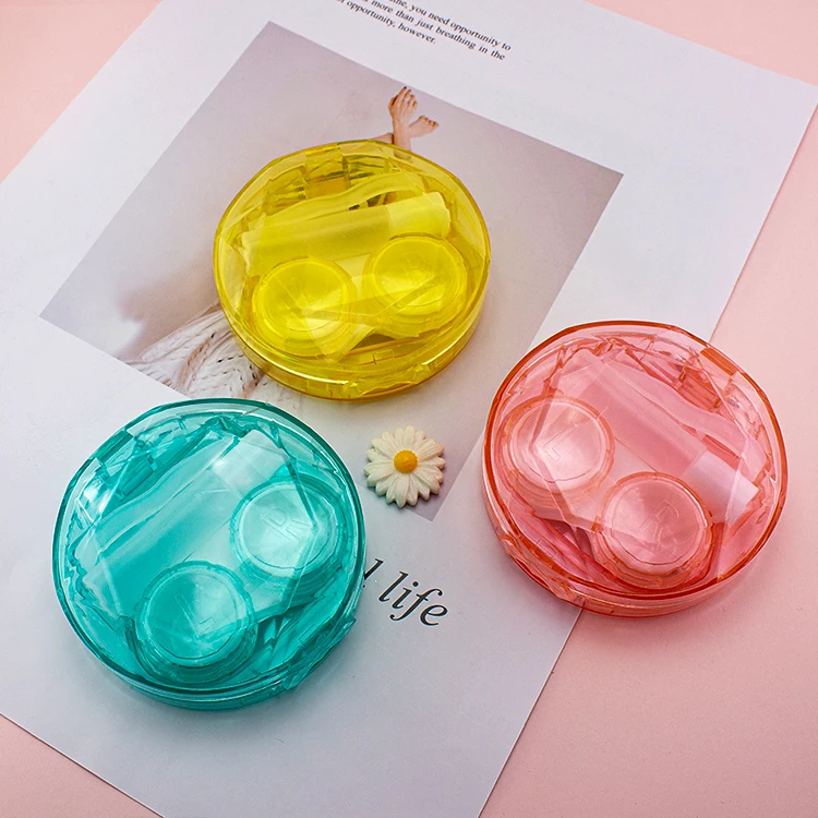 New Arrival Oxysept Contact Lens Colorful Contact Lenses Cases With