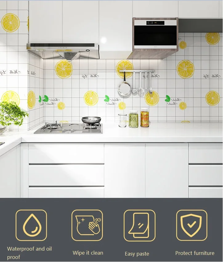 Oilproof Kitchen Wall Stickers Buy Oilproof Wall Stickers,Kitchen