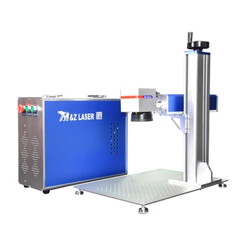 new mini laser fiber laser marking machine portable stainless steel 20W 30W laser engraving machine