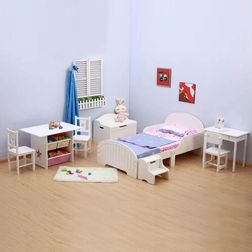 Детская деревянная комнатная мебель для детского сада, комплект детской спальни, конструкция самолета, деревянная мебель для детской комнаты для мальчиков