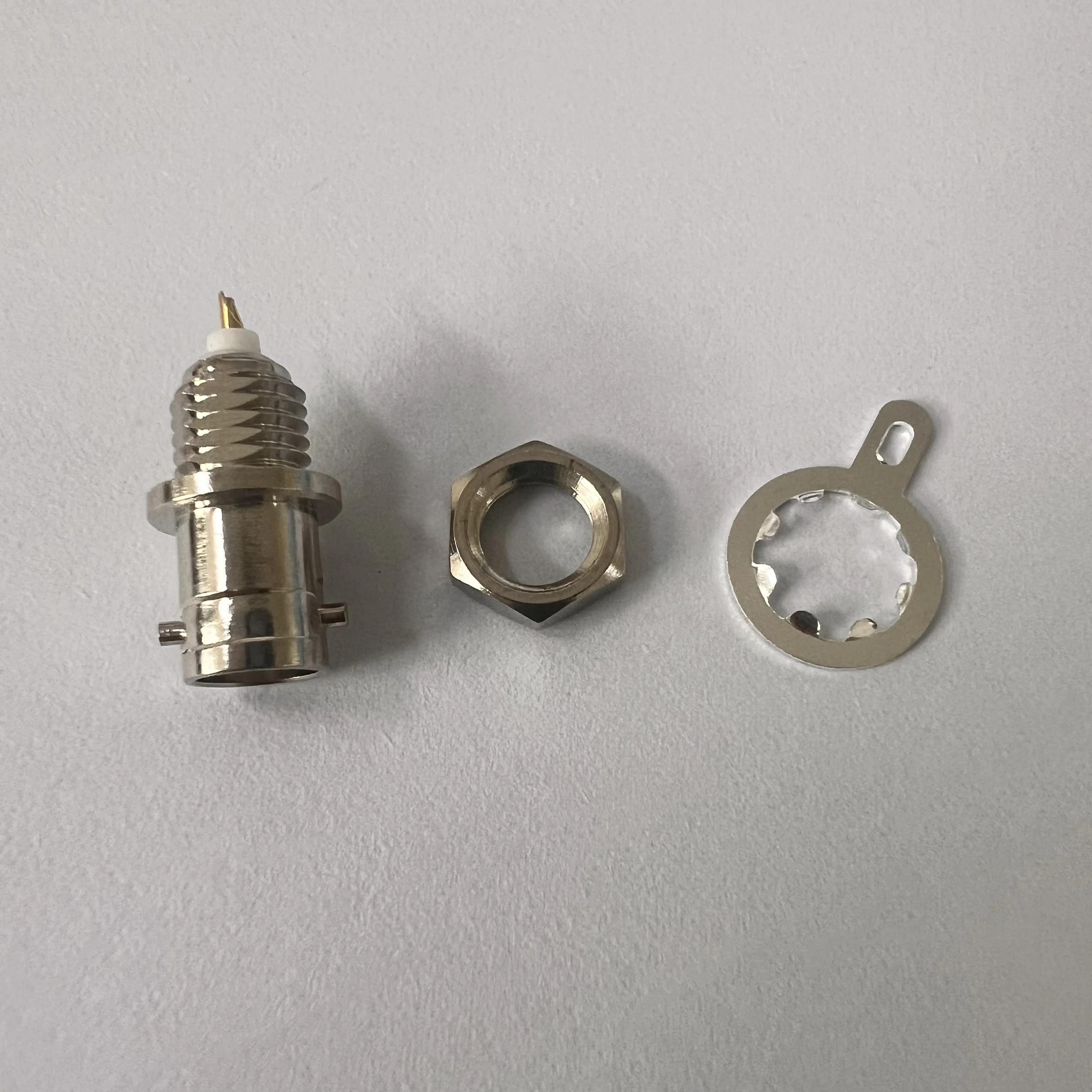 product hot selling q6 connector mini bnc 50ky rf connector 50ohm female mini bnc connector with thread-0