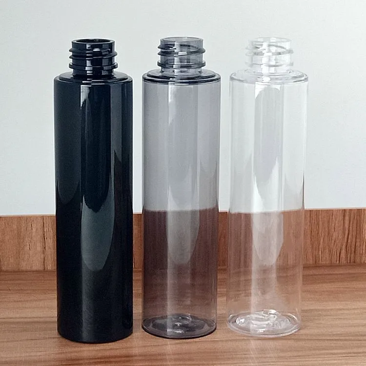 Wholesale 60ml 80ml 100ml 120ml Black Fine Mist Black Spray Bottle PET Flat Top Plastic Bottle High Quality Black Plastic Bottle