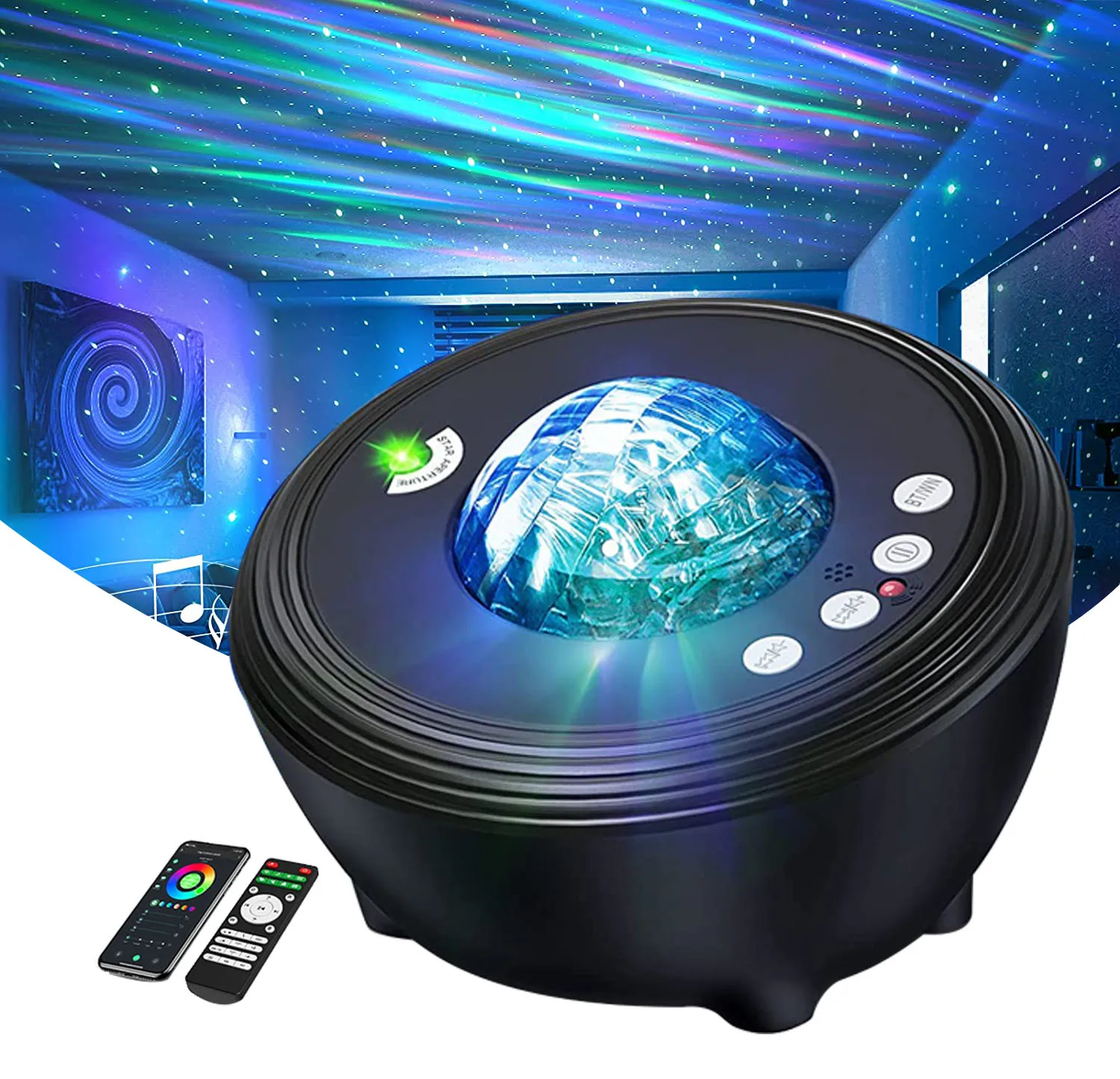 スマートプロジェクター AURORA オーロラスマートプロジェクターナイトライト、オーロラスカイ