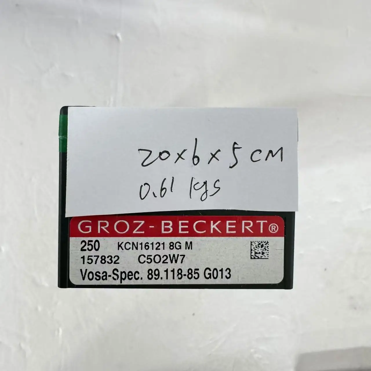 ゲイナートウ スーパー9M(25cm) Groz-Beckert Vosa-Spec Knitting Needle 8G for SHIMA SEIKI Machines