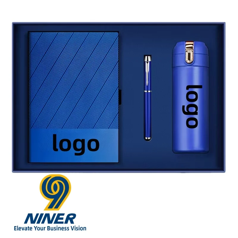 Business Notebook Gift Customization LOGO Graduation Season Gift Box High-end Practical Notebook Pen Set