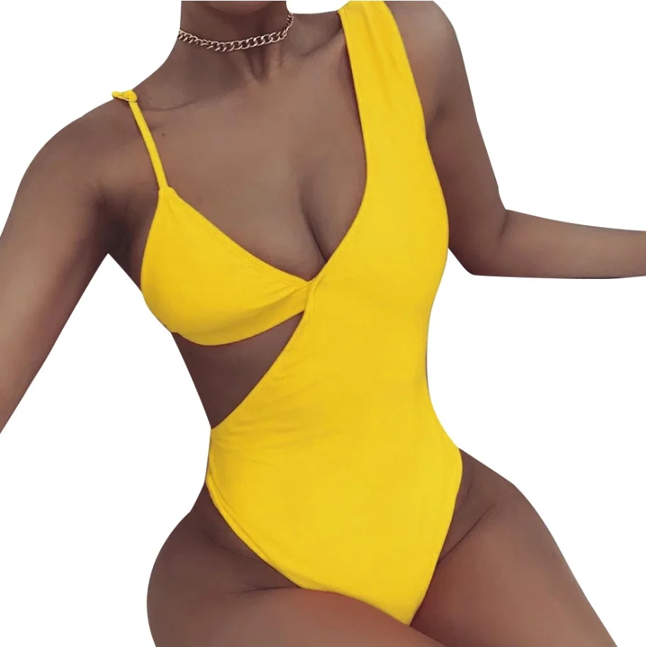 Latest Sexy One Piece Swimsuit 2020 Hollow Out Sexy Bathing Suits For Women  - Buy One Piece Swimwear,Sexy One Piece Swimsuits 2020,Sexy Bathing Suits  For Women Product on Alibaba.com