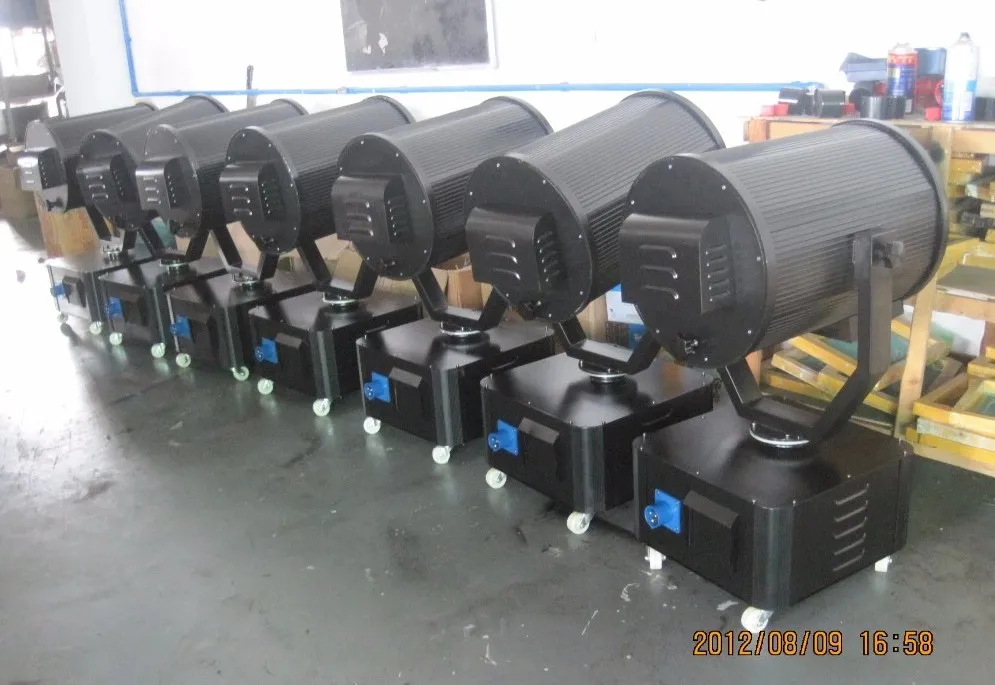 Professional LED High Power Search Lighting Skytracker Lights Outdoor 5000W Sky Search Beam