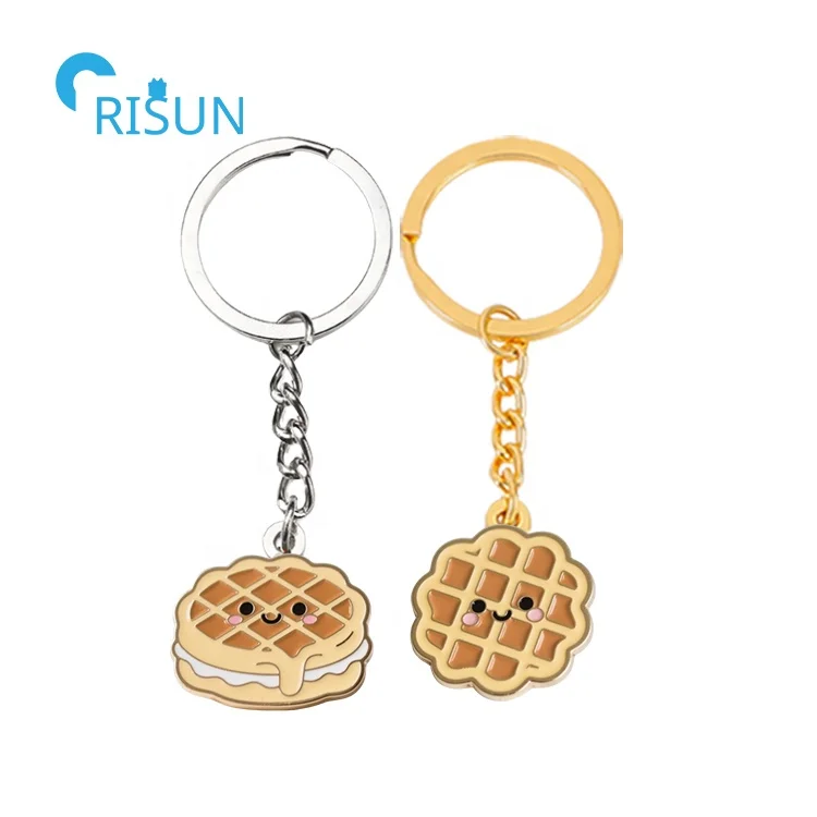 Custom Waffle Keychains - Perfect Promotional Gifts