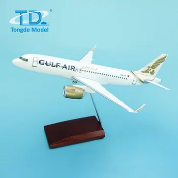 Gulf Air Airbus A320neo 1/150 Scale 25cm Resin Crafted Simulation