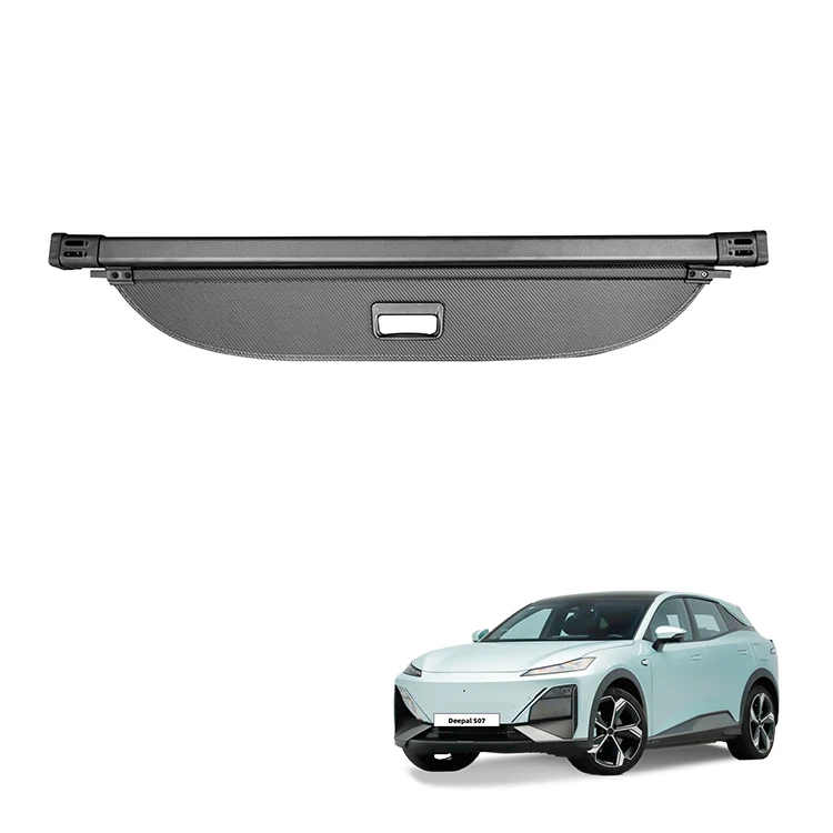 Lasttäckelse för Changan Deepal S07 Tillbehör Oxford Kolfibermönster Uttagbar Lastskyddsskyddsplatta Inredningsdetaljer