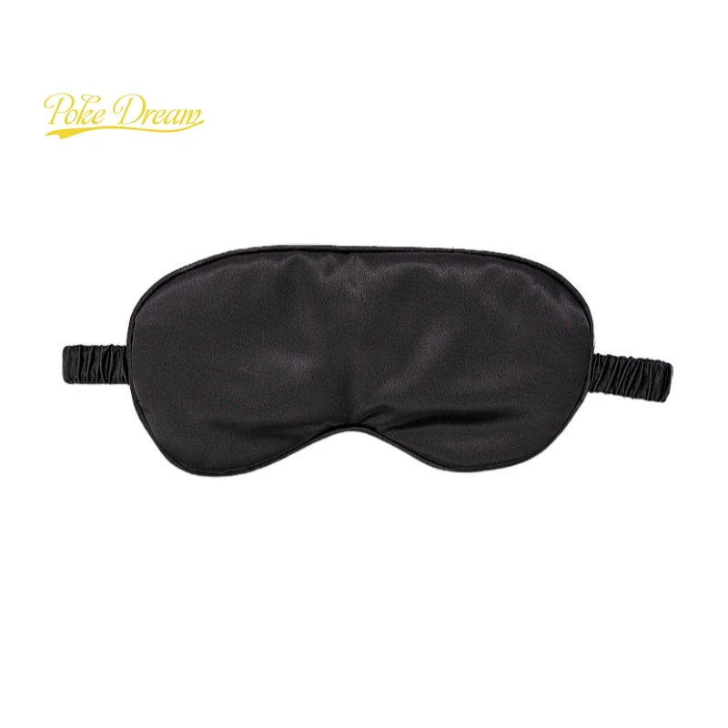 Hot Sale Customized Sleeping Satin Silk Night Eyeshade Eyemask Sleep Sleeping Eyemask Eye Patch