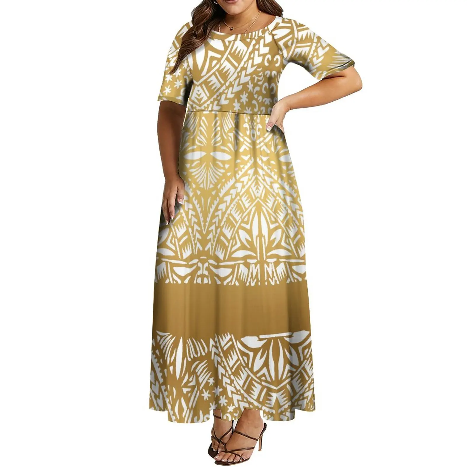 Shop Our Plus Size Women Clothing - Polynesian Tribal Dress Shop Our Plus Size Women Clothing - Polynesian Tribal Dress