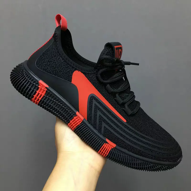 Nebwe Shoes Mens Fashion Flying Woven 2019 Shoes Fashion Casual Running Trainers Fitness Sneaker 