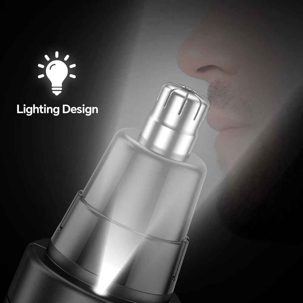 Portable Four-in-One Set Nose Hair Trimmer for Home RV Car Use New Rechargeable Electric Push Shear Salon Quality Made Plastic supplier