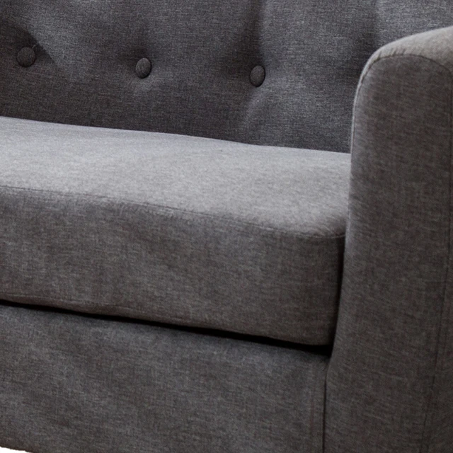 Best Seller Living Room Sofa Sets Furniture Fabric Tufted Two Seater Sofa factory