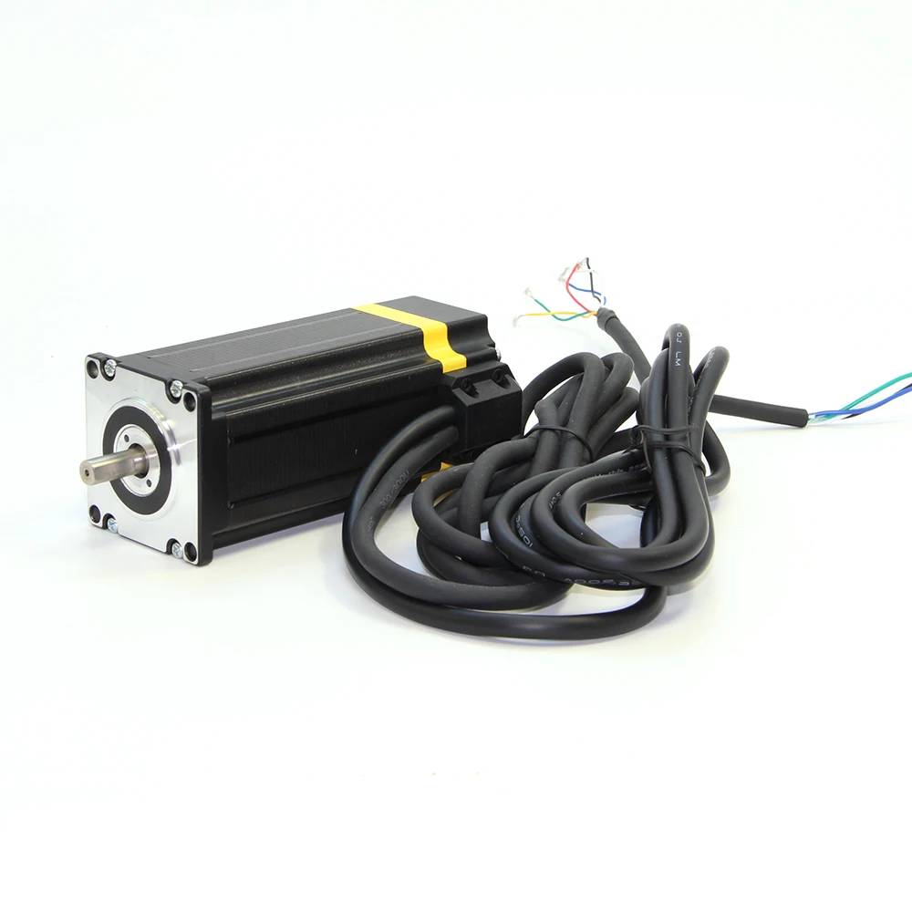 
Пекинский гибридный шаговый Серводвигатель Nema 23 3 Нм, шаговый двигатель с замкнутым циклом и кодировщиком, комплект двигателя ЧПУ 