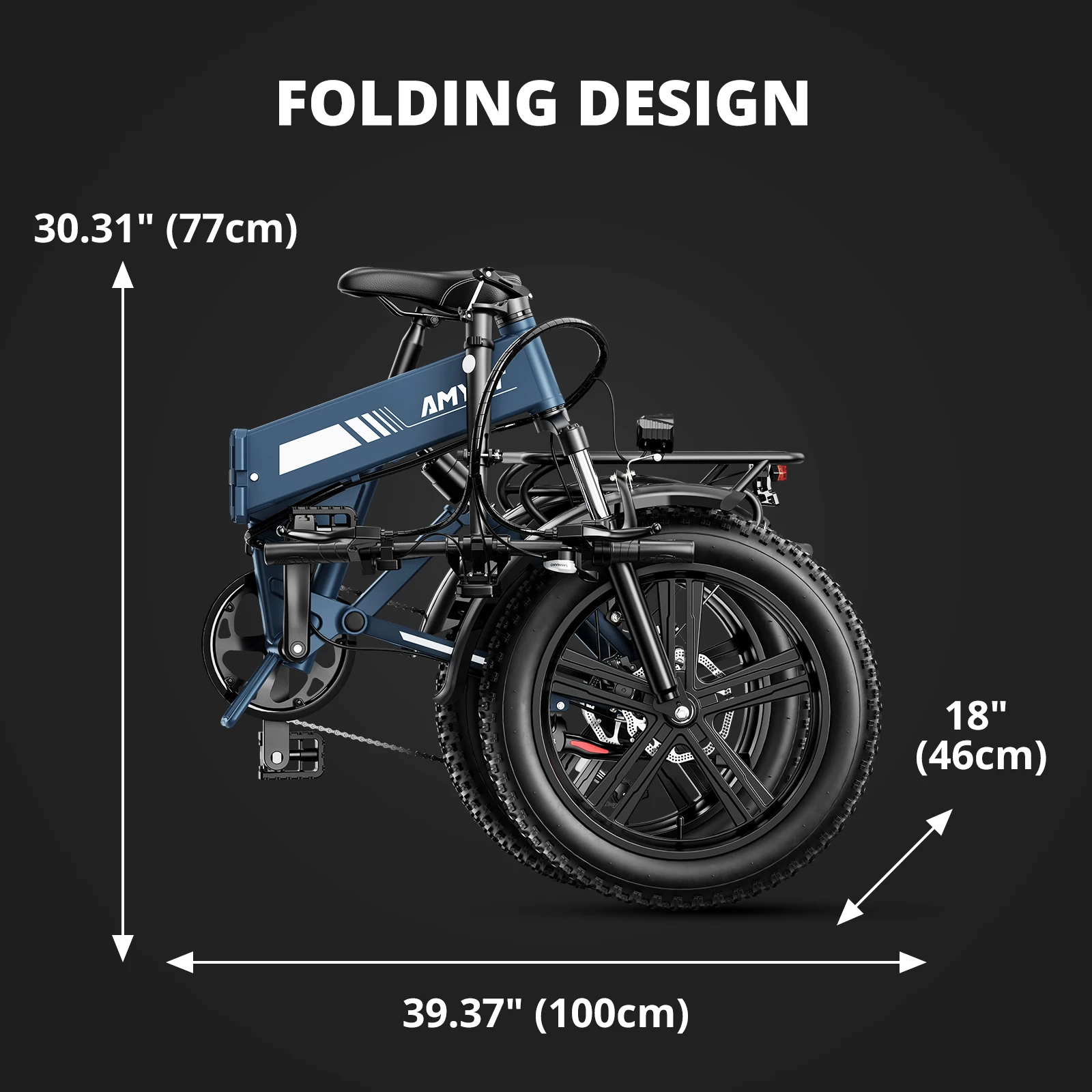 EU US STOCK Folding Fast Electric Dirt Bike 750W 1000W 13Ah 48V Fat Tire Mountain City Road Bicycle E Bike