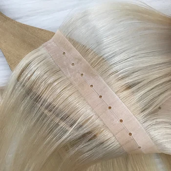 Popxstar 26 Inches Tape In Hair Extensions 100% Human Hair Adhesive Replaceable Seamless Skin Weft Tape 20/40pcs Straight Hair For Women