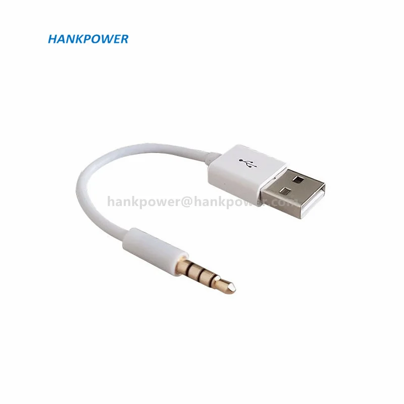High Quality Usb To  Jack Cable Usb Charging Data Cable For Ipod  Shuffle 3 4 5 6 7 Charging Data Cable - Buy Ipod Shuffle Charging Data Cable ,Charging Data Cable For
