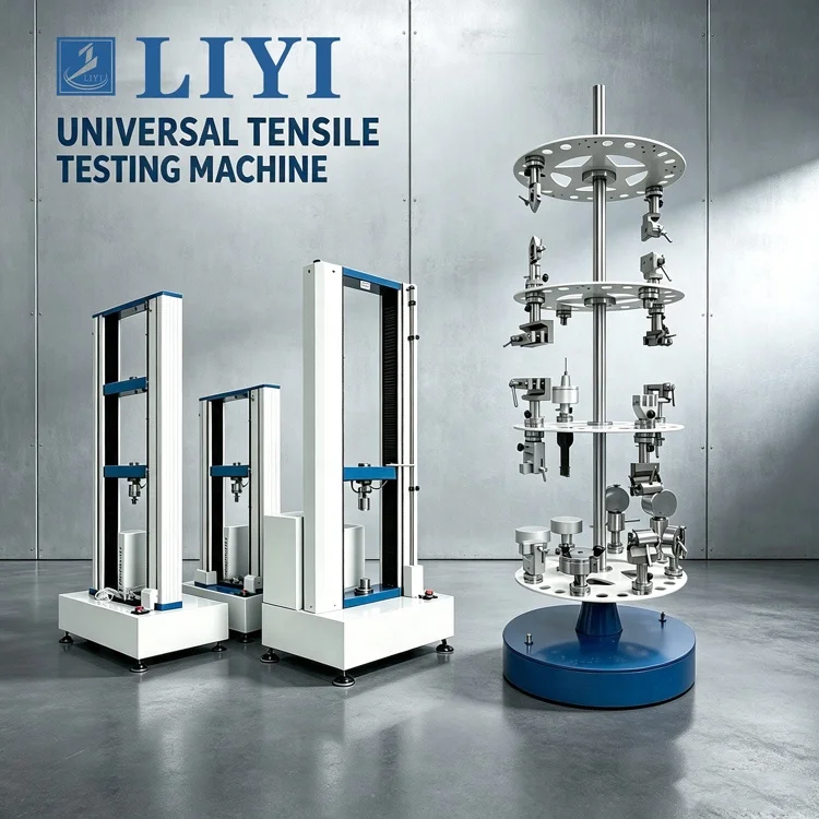 LIYI 20KN 50KN 100KN Electromechanical Tensile Strength Tetser Apparatus Universal Tensile Testing Machine Price
