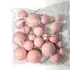 colorful Mixed pack of 20 powder balls (5 each of