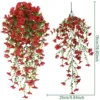 Tapiz de pared violeta eucalipto de malla 45 (rojo)