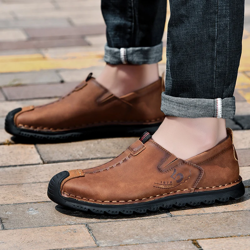 Men's Formal Shoes Genuine Leather Smart Shoes Soft And Comfortable Men ...