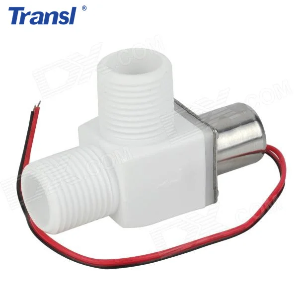Vanne Électrovanne Solénoïde Impulsion Eau G1/2 DC 6V Plastique Acier Inox
