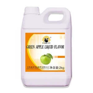 Food Grade  Green apple  Liquid  Flavouring for Drink Making