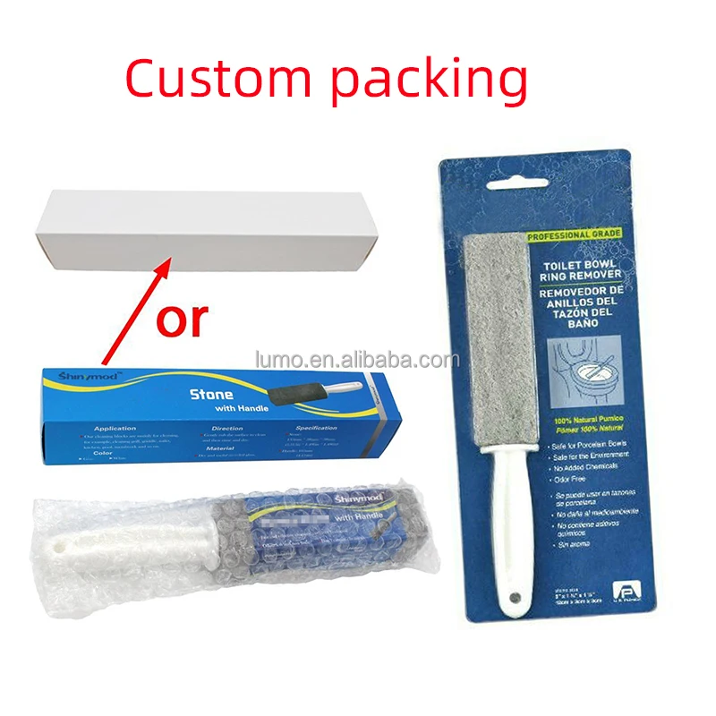 Magic Toilet Cleaner Stone Grill Brick Grill Stone Handle Cleaning Stains,Limescale,Calcium,Rust