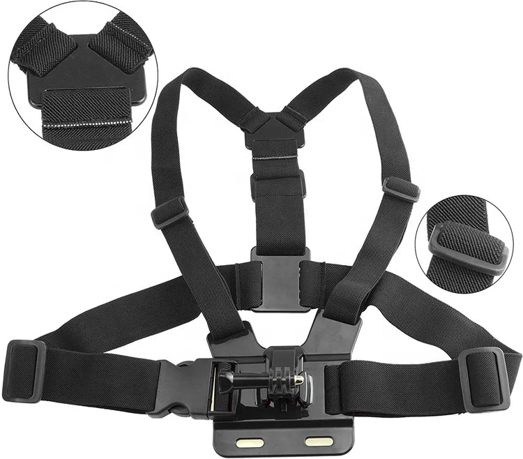 
 Aipaxal Регулируемая Производительность Экшн-камера грудь Крепление ремня безопасности для экшн-камер Gopro  
