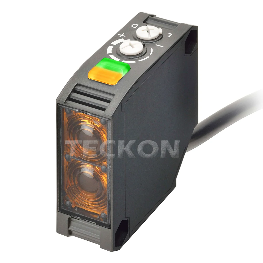 Valgustundlik sensor E3JK-RR13-C 2M uus originaalsensor E3JK RR13 Ruudukujuline tüüp