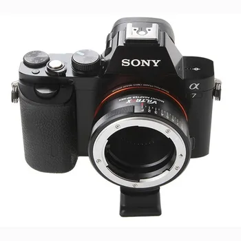 Wholesale VILTROX NF-NEX Mount Aluminum Camera Lens Adapter Ring for Sony Camera E-mount Series detail image