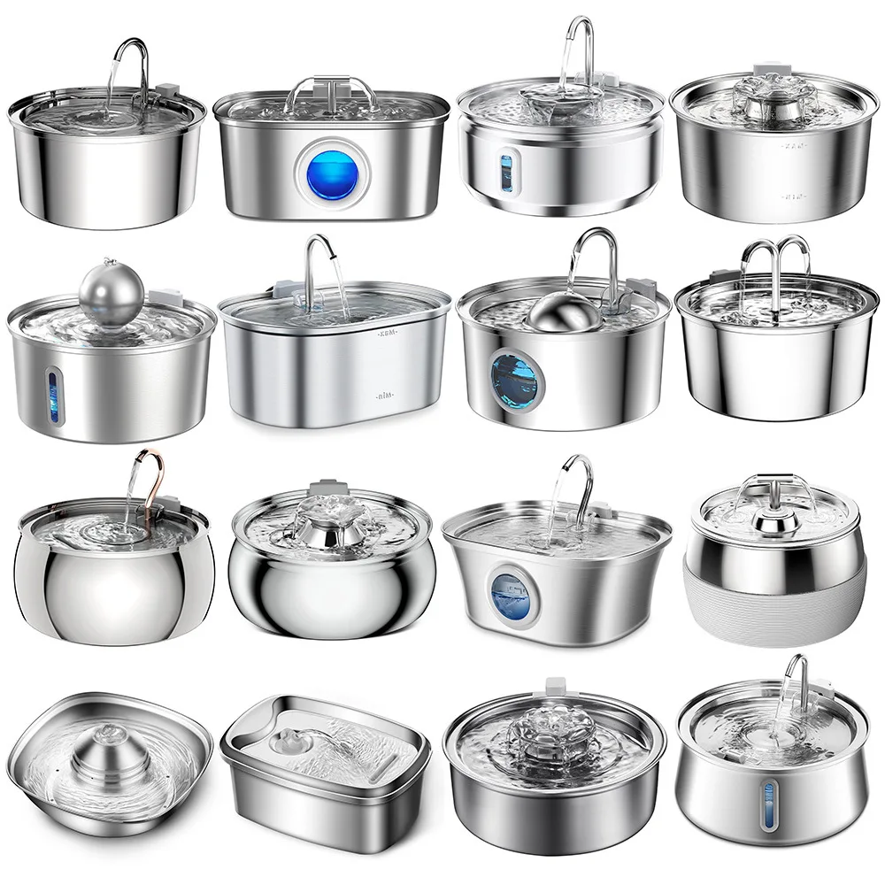 Распределитель воды для домашних животных из нержавеющей стали