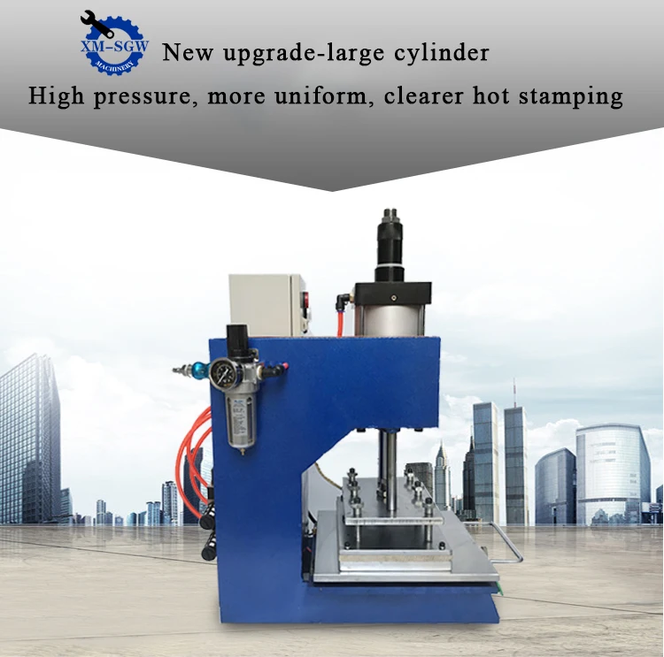 Factory Price Digital Table Top Automatic Pneumatic Hot Stamping Gold
