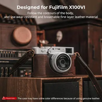 SMALLRIG X100VI Leather Case Kit for FUJIFILM X100VI Leather detail image