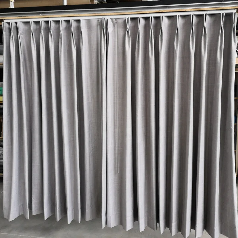Customizable Modern Hotel Curtain NFPA701 Flame Retardant Blackout