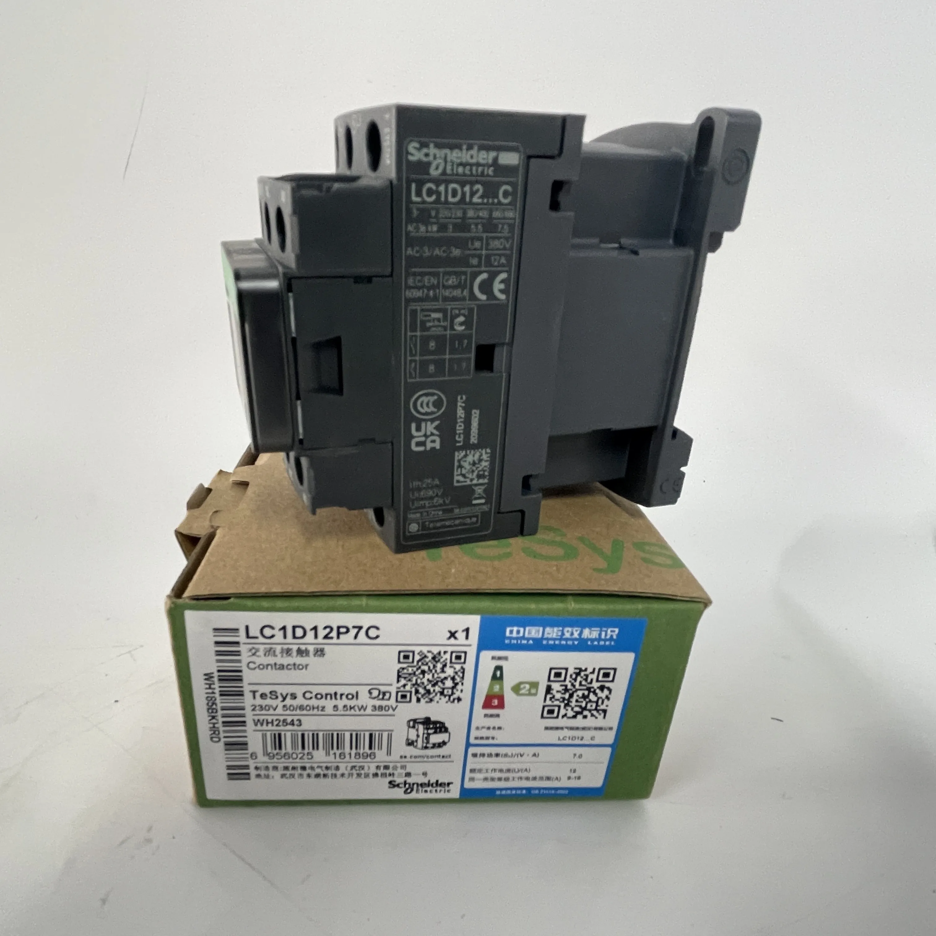 Schneider AC Magnetic Contactor LC1D12P7C Schneider AC Magnetic Contactor LC1D12P7C