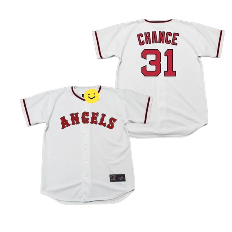 Mike Trout California Angels Men's Cooperstown Home White Throwback Jersey