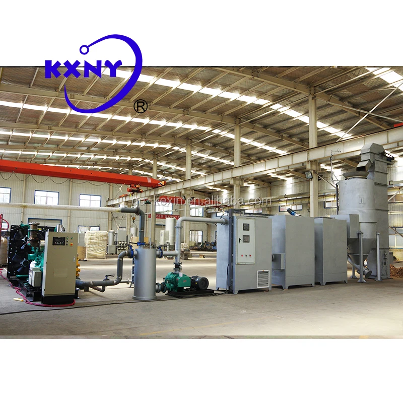 200KW Biomass wood pellet gasification power gasifier machine Ce Approved  other renewable energy energy saving equipment