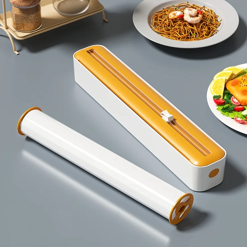 塑料薄膜分离器壁挂式冰箱可再填充箔膜食品包装保鲜膜切割机