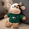 Maglione verde con tasca
