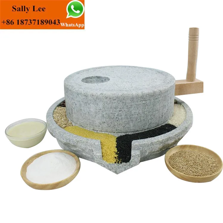 Manual Mini Sesame Paste Tahini Wheat Grain Stone Flour Mill Machine for Sale