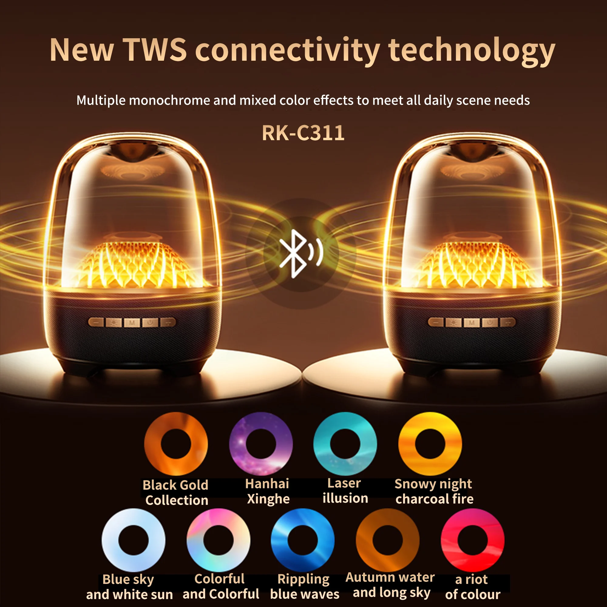 Led Light Bluetooth Wireless Billboard Bluetooth Speaker Bb1780