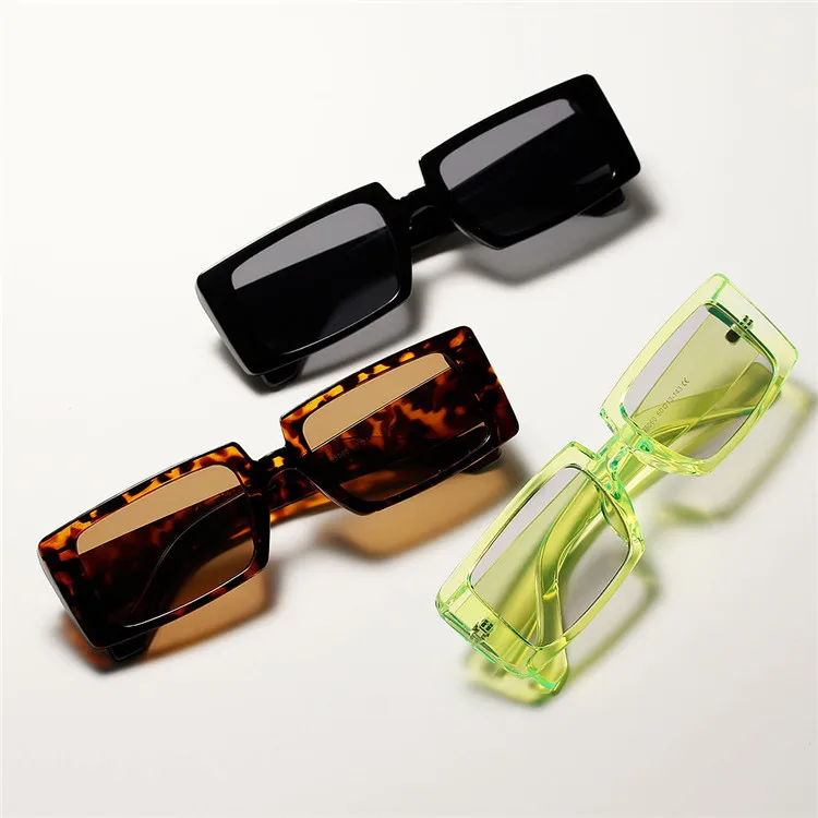 Rectangle Sunglasses Retro Driving Glasses 90s Vintage Fashion Narrow |  Teddith - AU