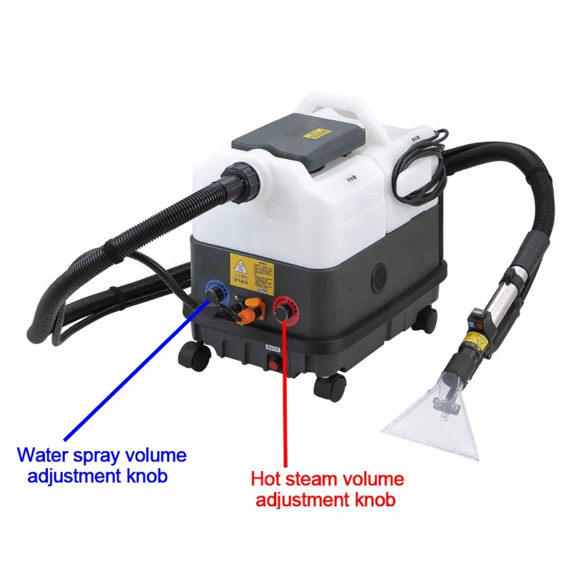 Extractor de la máquina de limpieza de alfombras de agua caliente del limpiador de alfombras a vapor CP-9SN 2021