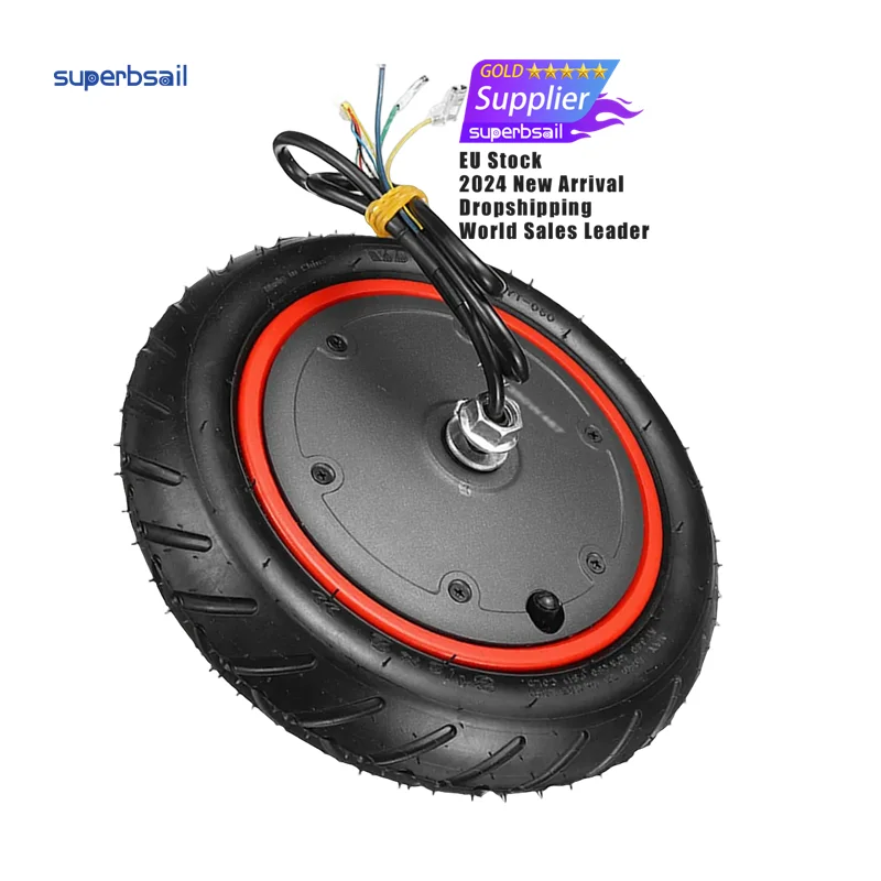 Ridefixing STOK EU Motor Enjin 350W Untuk Xiaomi M365 1S Pro Scooter Elektrik Bahagian Roda 8.5 Inci Pro2 Tayar Roda 8.5 Inci