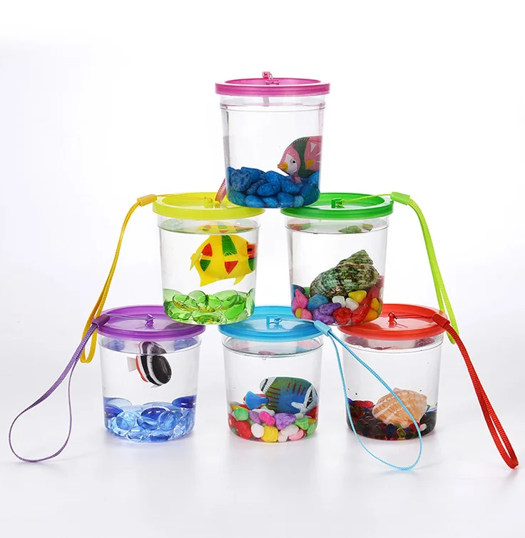 Picture of Mini Acrylic Goldfish Tank - Creative Aquascape Blocks
