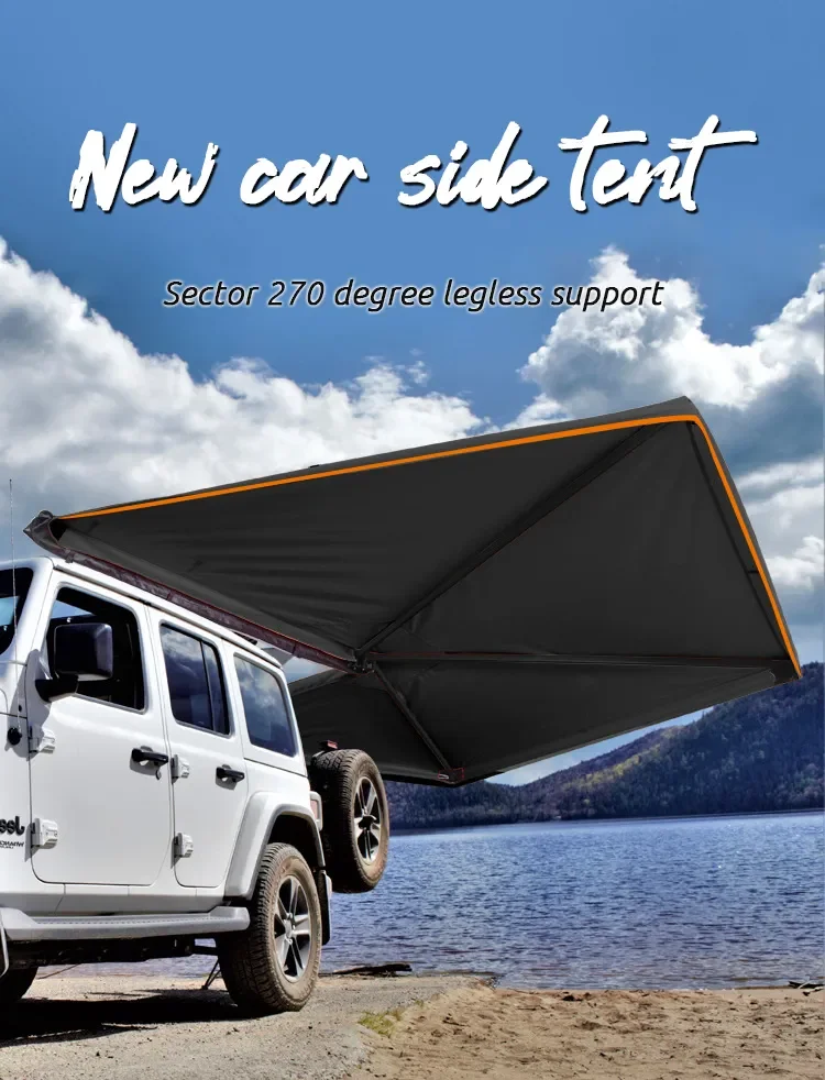 Wareda Aluminum Hard Shell Overland 270 Free Standing Passenger Awning