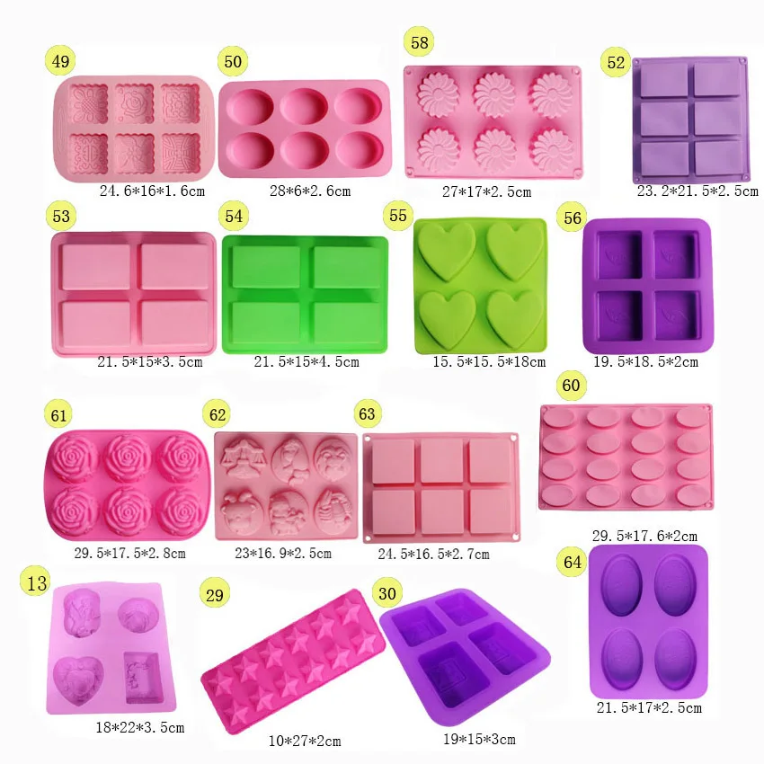 Handmade Soap Silicone Molds With Stock Wholesale Buy Cake Silicone